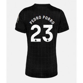 Dámské fotbalový oblečení Tottenham Hotspur Pedro Porro #23 Venkovní košile 2025-26 Krátkým Rukávem